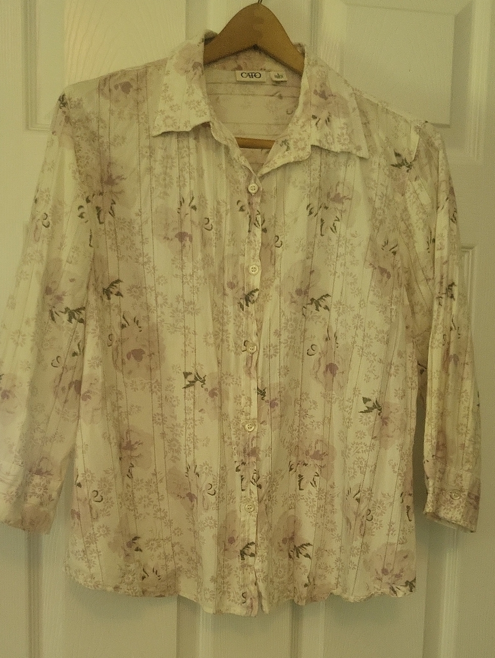 Very Pretty Pink/Lilac Blouse